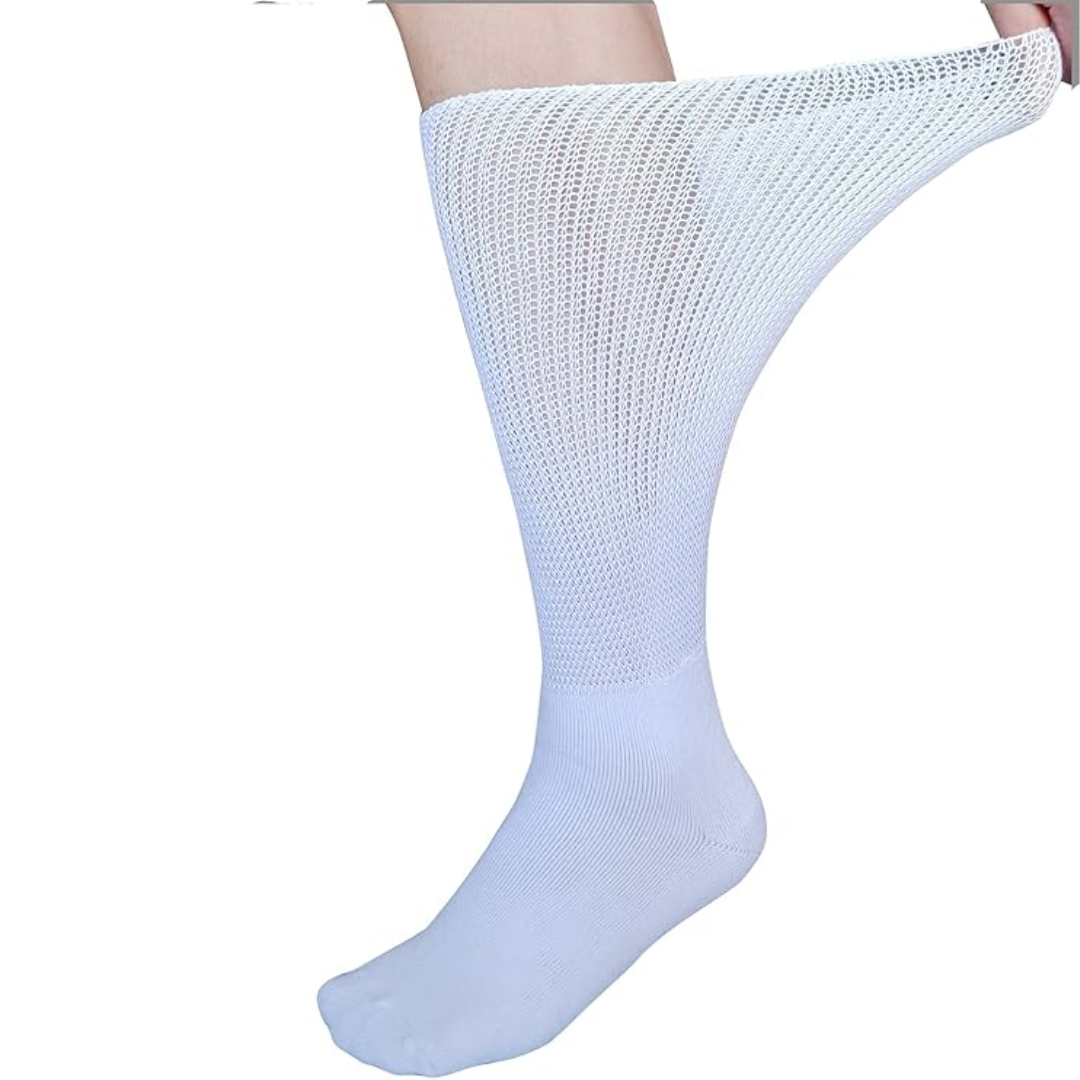 Extra brede sokken bij lymfoedeem – VitalSox