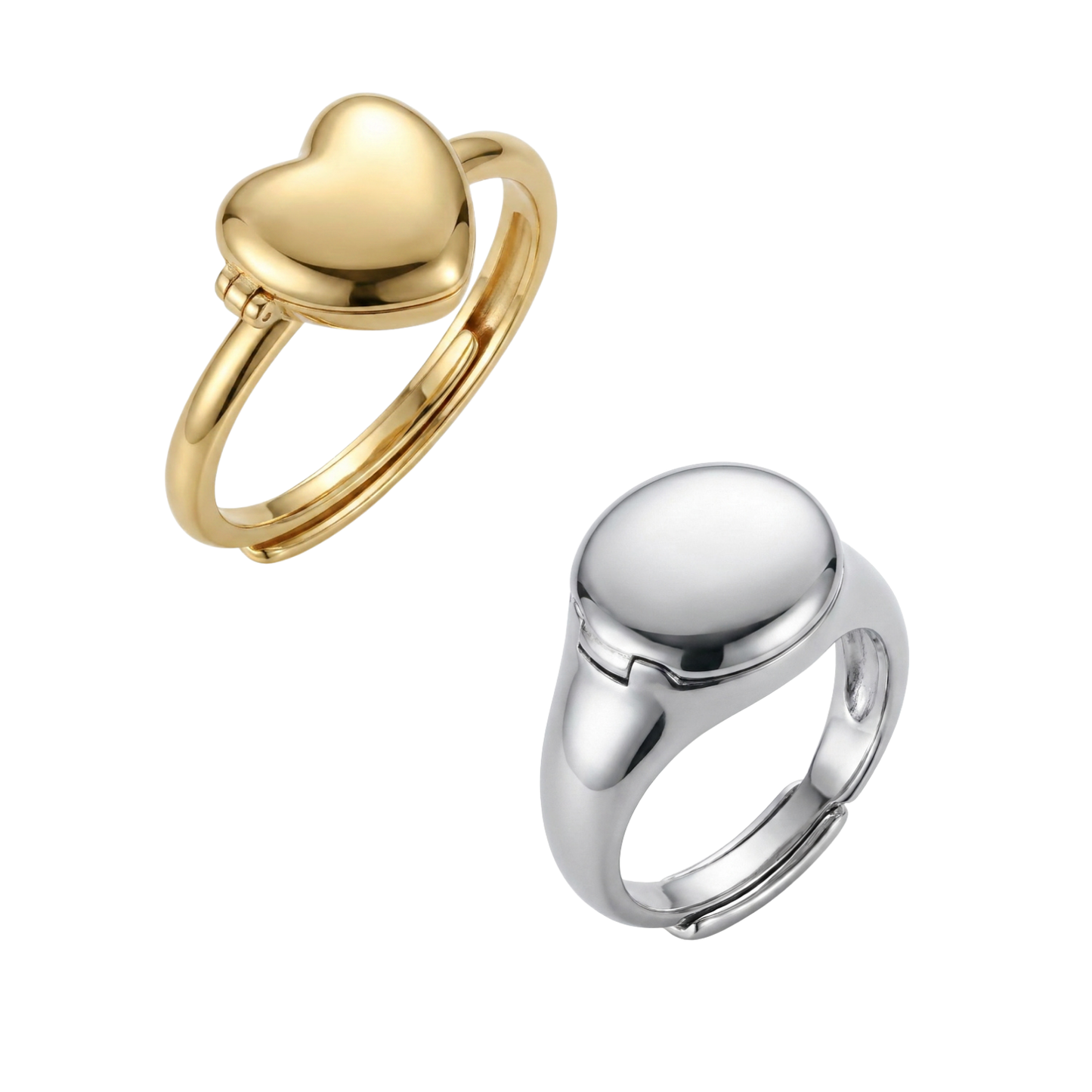 Medaillon Ringen voor Hem en Haar
