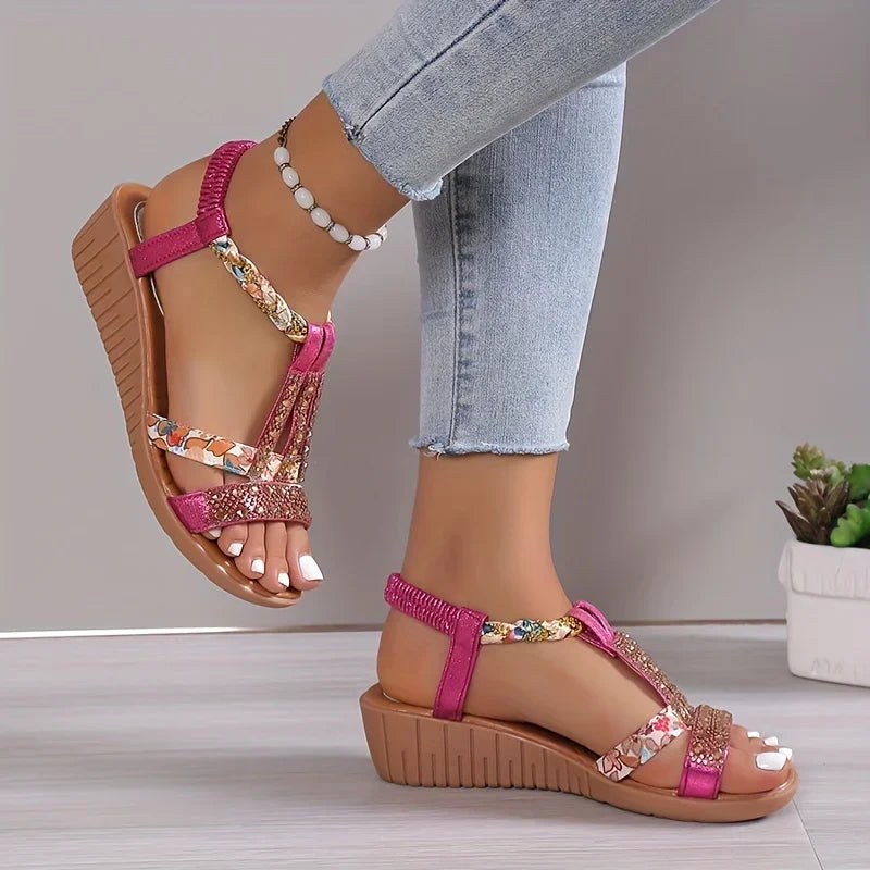 Orthopedische sleehak sandalen – Marla