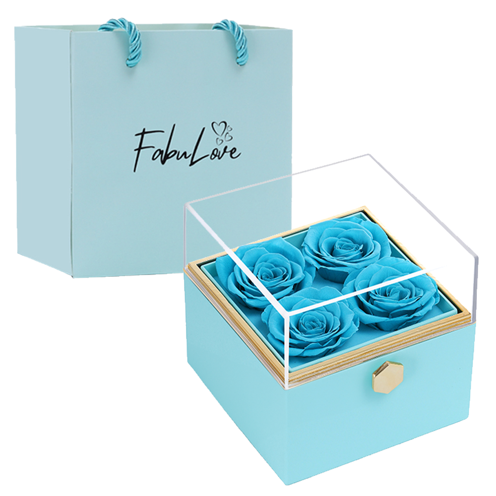 Draaiende Eeuwige Rozenbox