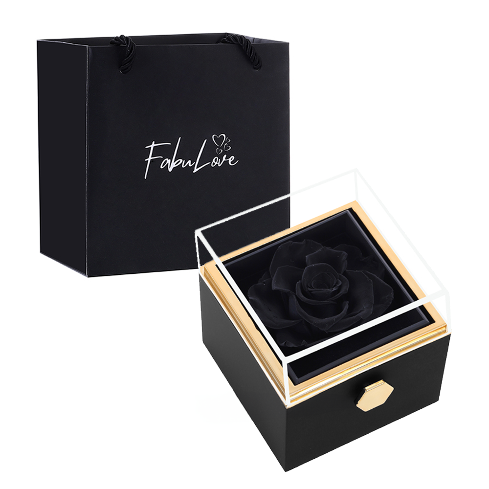 Draaiende Eeuwige Rozenbox
