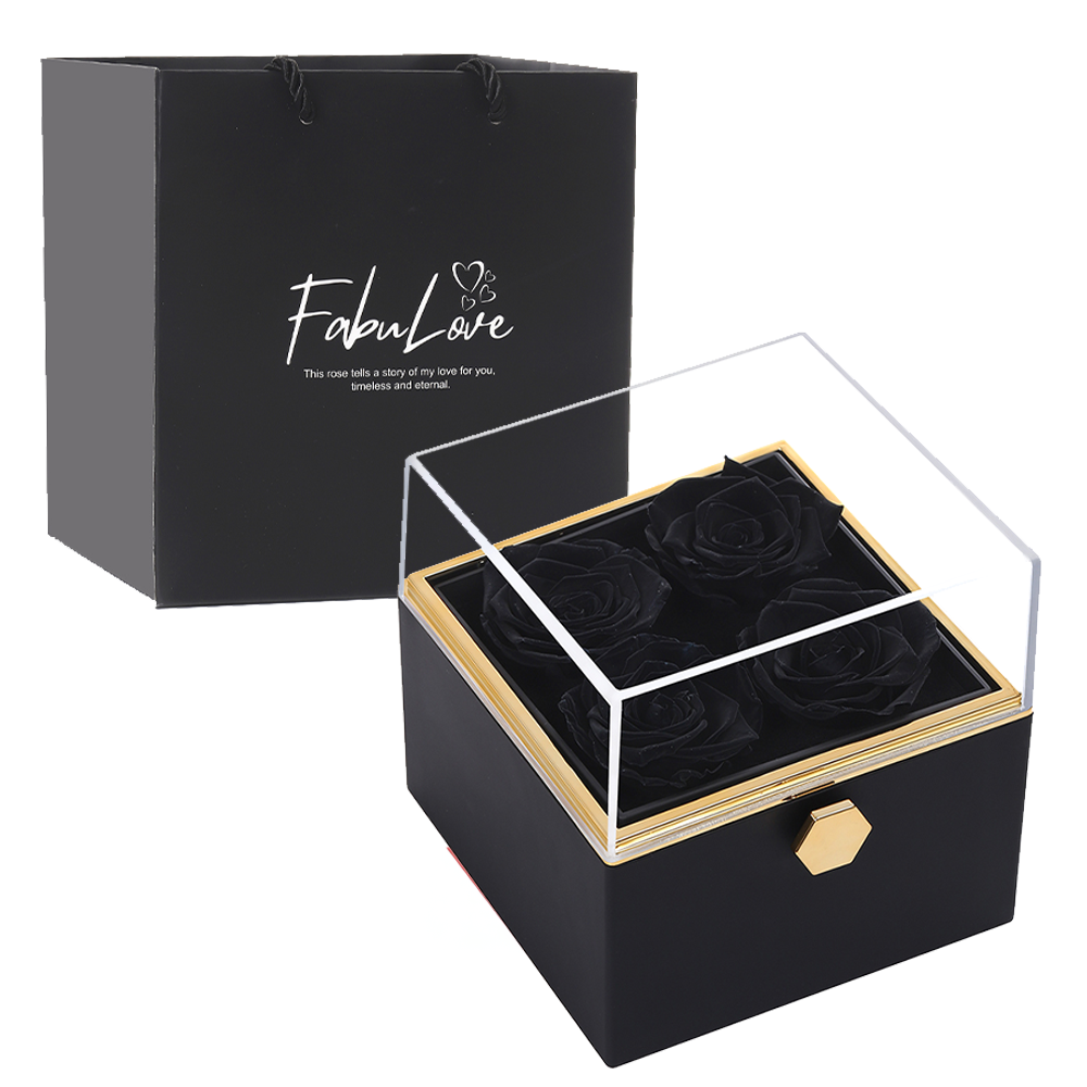 Draaiende Eeuwige Rozenbox