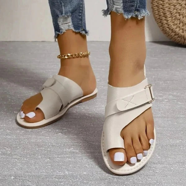 Orthopedische sandalen met hallux valgus correctie – Livia