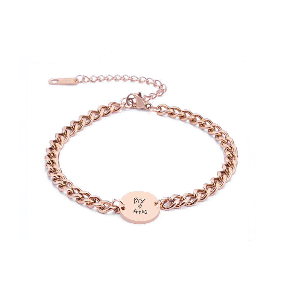 Armband met Hanger in Eigen Handschrift