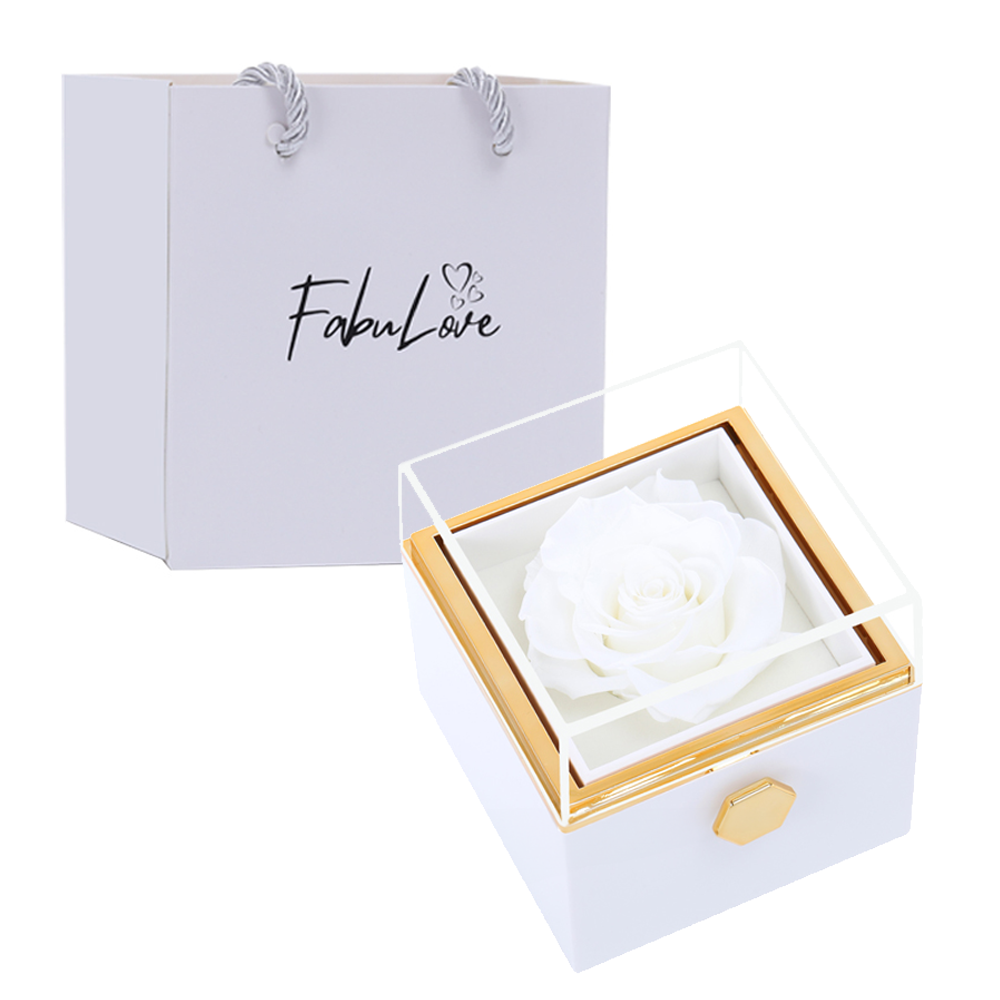 Draaiende Eeuwige Rozenbox