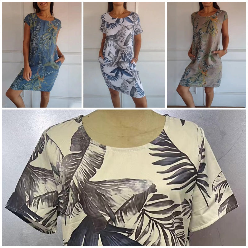 Zomerjurk met bloemenprint – Elvira