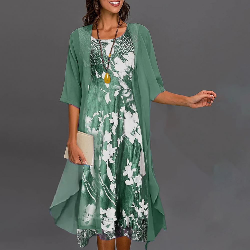 Tweedelige zomerset met bloemenprint – Théa