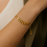 Armband met Bubbelletters