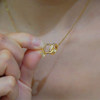 Belofte Ring Ketting