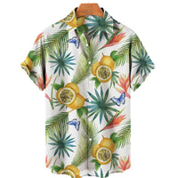 Hawaii overhemd met tropische print – Mateo