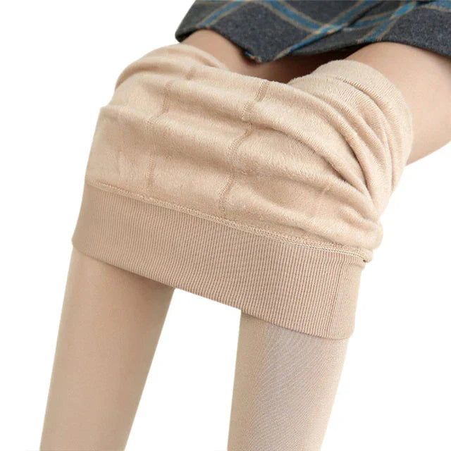 Fluwelen legging met hoge taille – Alice