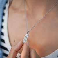 Minimalistische Ketting met Gravering