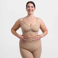 Naadloze shaping short met langere pijp