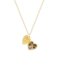 Isabella Hart Medaillon Ketting
