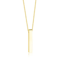 Zuilketting met Gravering