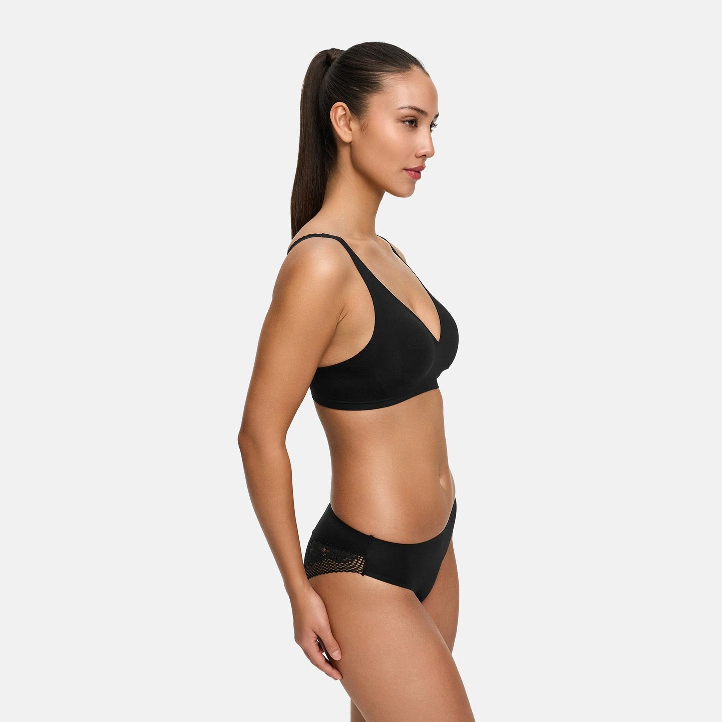 Slip met kant | set van 3