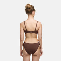 Katoenen basic slip met middelhoge band