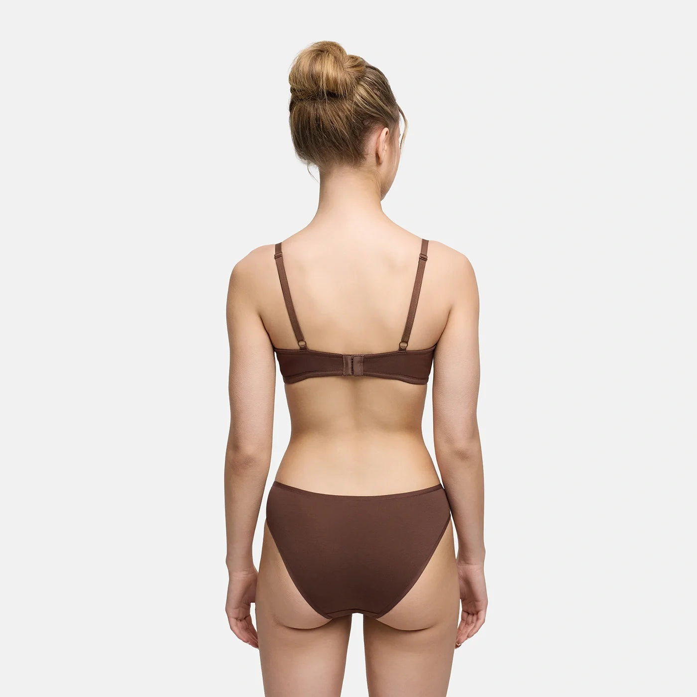 Katoenen basic slip met middelhoge band