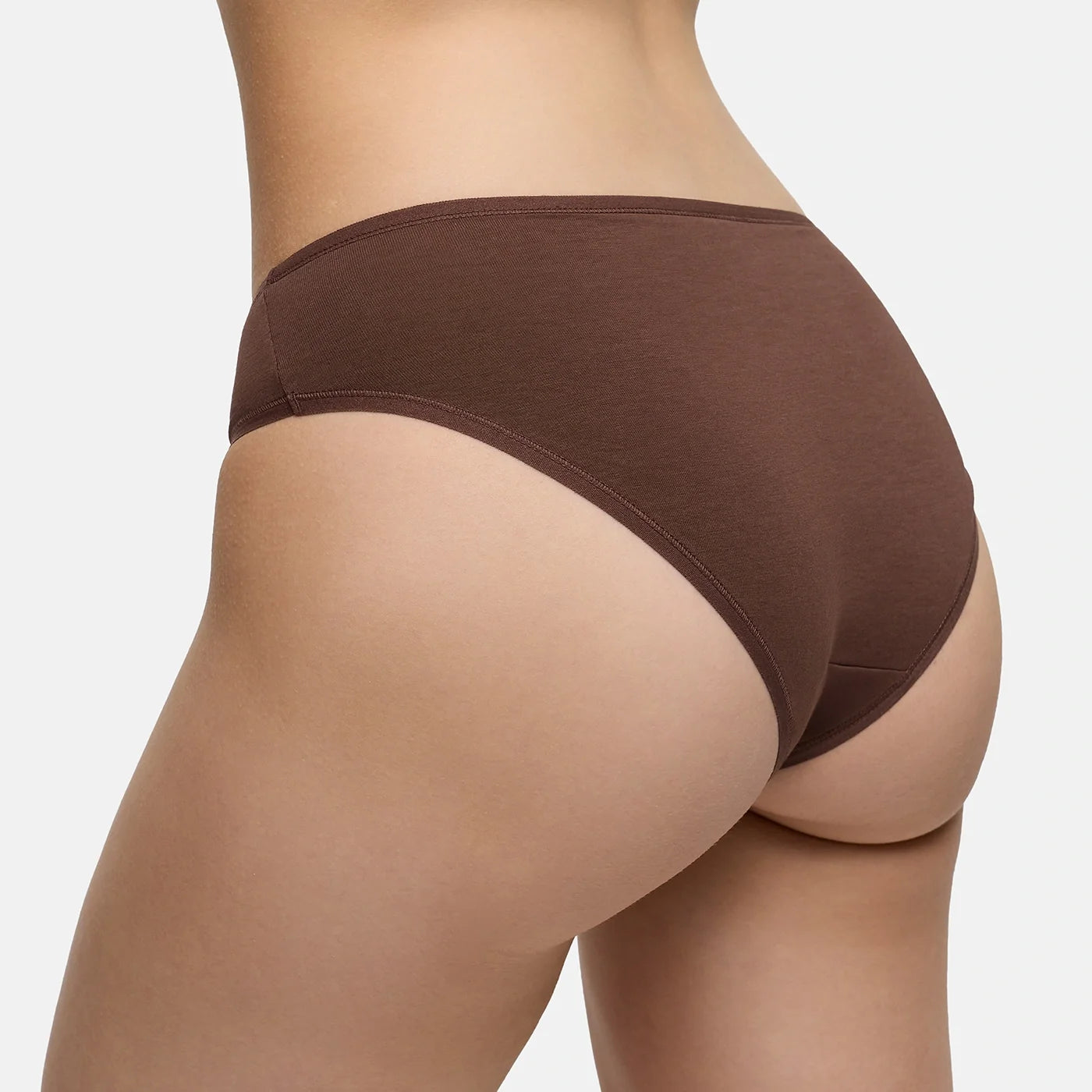 Katoenen basic slip met middelhoge band