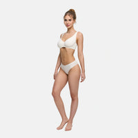 Katoenen basic slip met middelhoge band