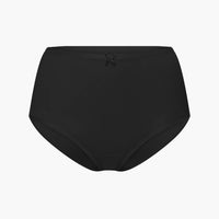 Katoenen high waist slip met hoge band