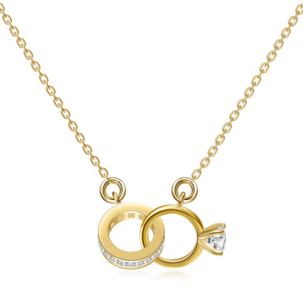 Belofte Ring Ketting