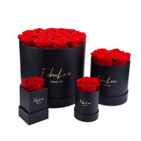 Eeuwige Roos in Ronde Geschenkdoos