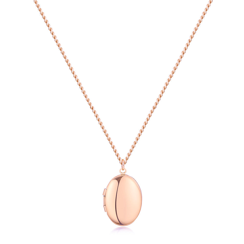 Medaillon Ketting met Initiaal