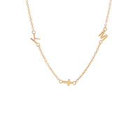 Fijne Ketting met Drie Hangers