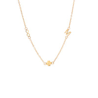 Fijne Ketting met Drie Hangers