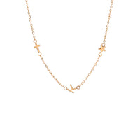 Fijne Ketting met Drie Hangers