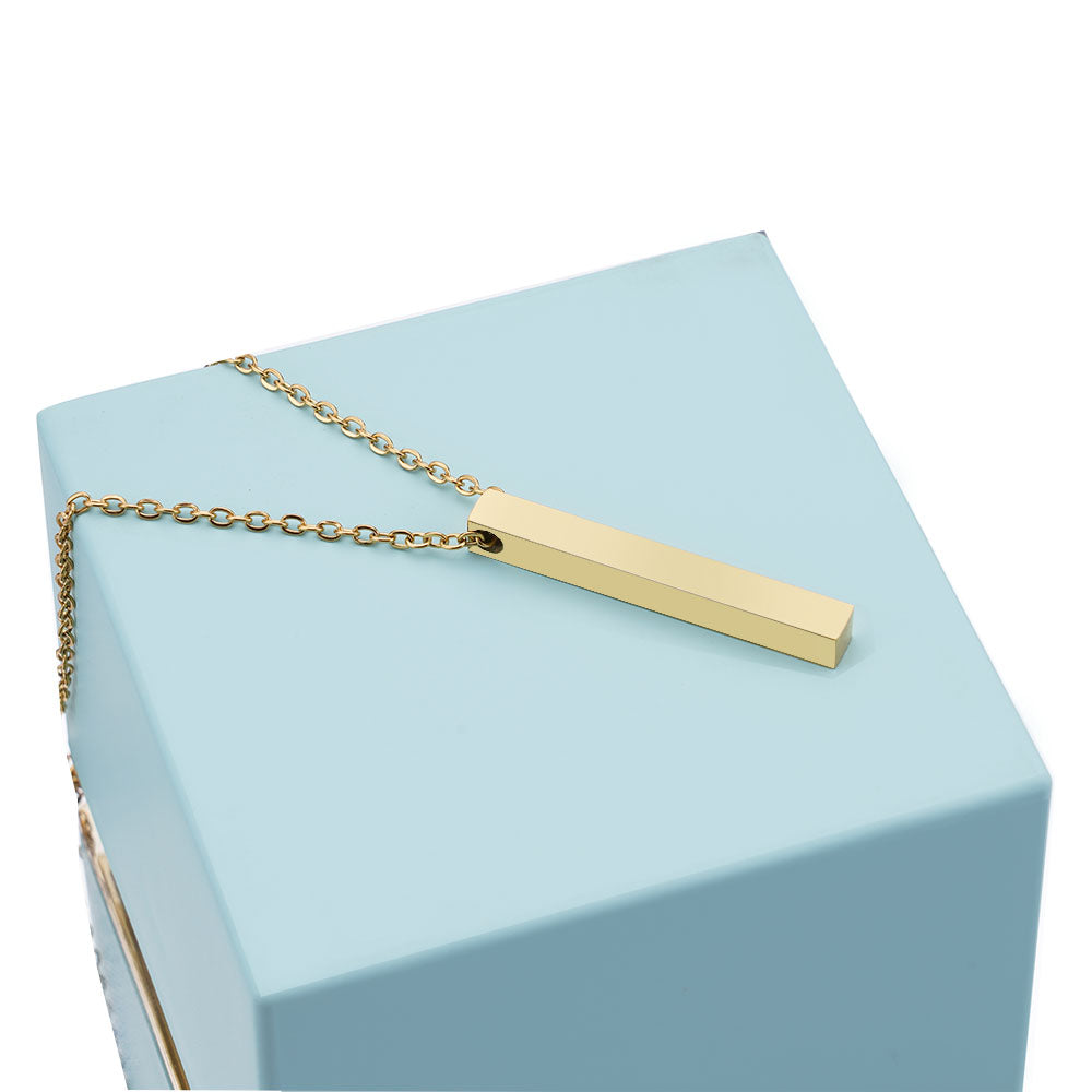 Zuilketting met Gravering
