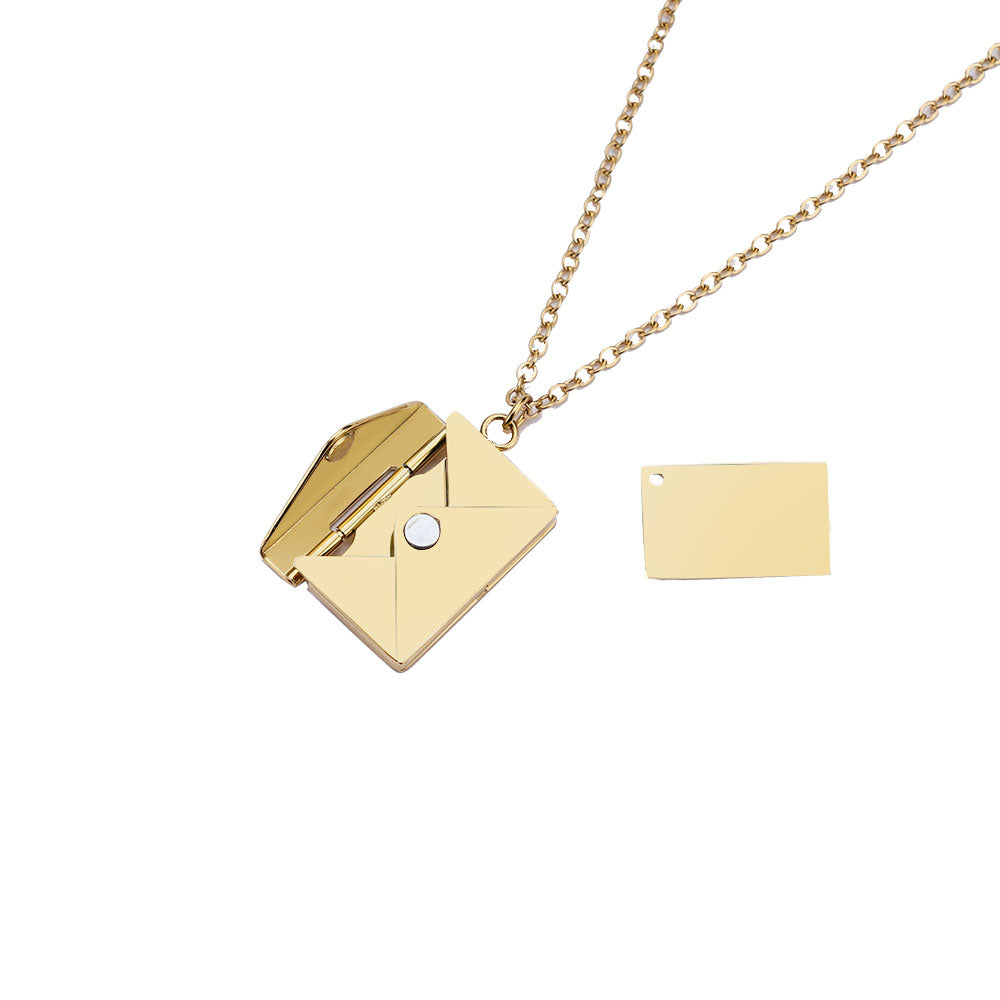 Gepersonaliseerde Liefdesbrief Ketting