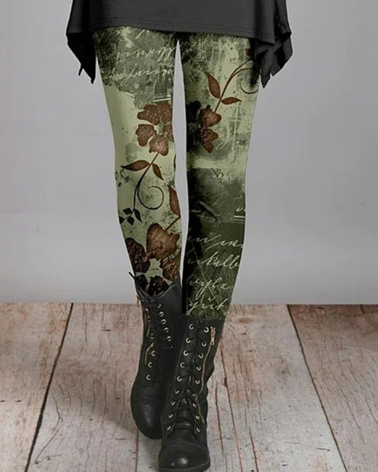 Bohemian Legging met Etnische Print – Ziva