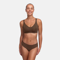 Naadloze push-up bh zonder beugel