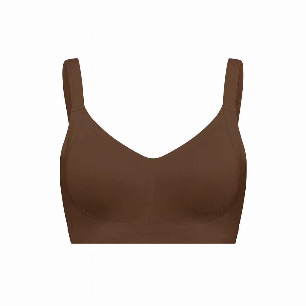 Naadloze push-up bh zonder beugel