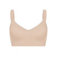 Naadloze push-up bh zonder beugel
