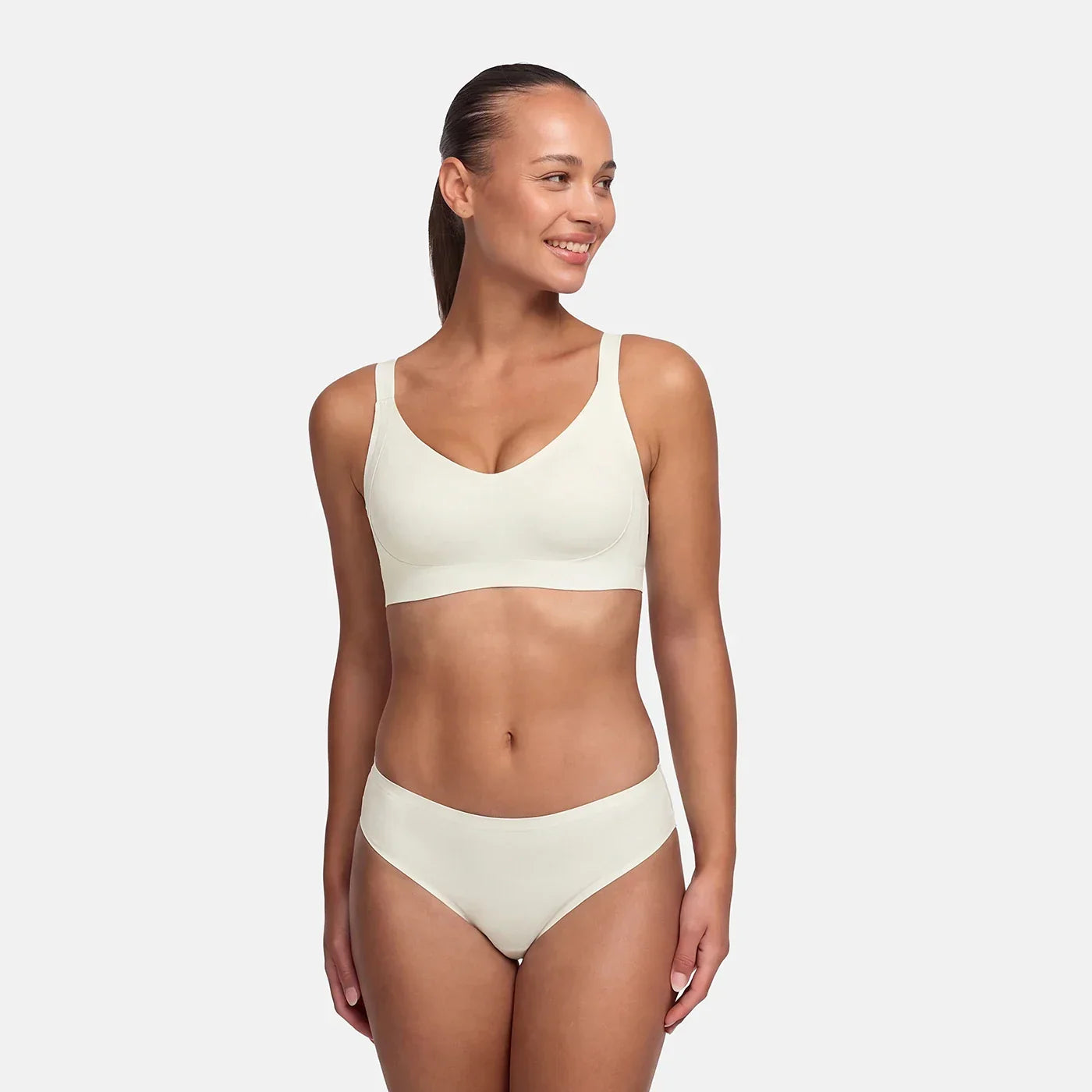 Naadloze push-up bh zonder beugel