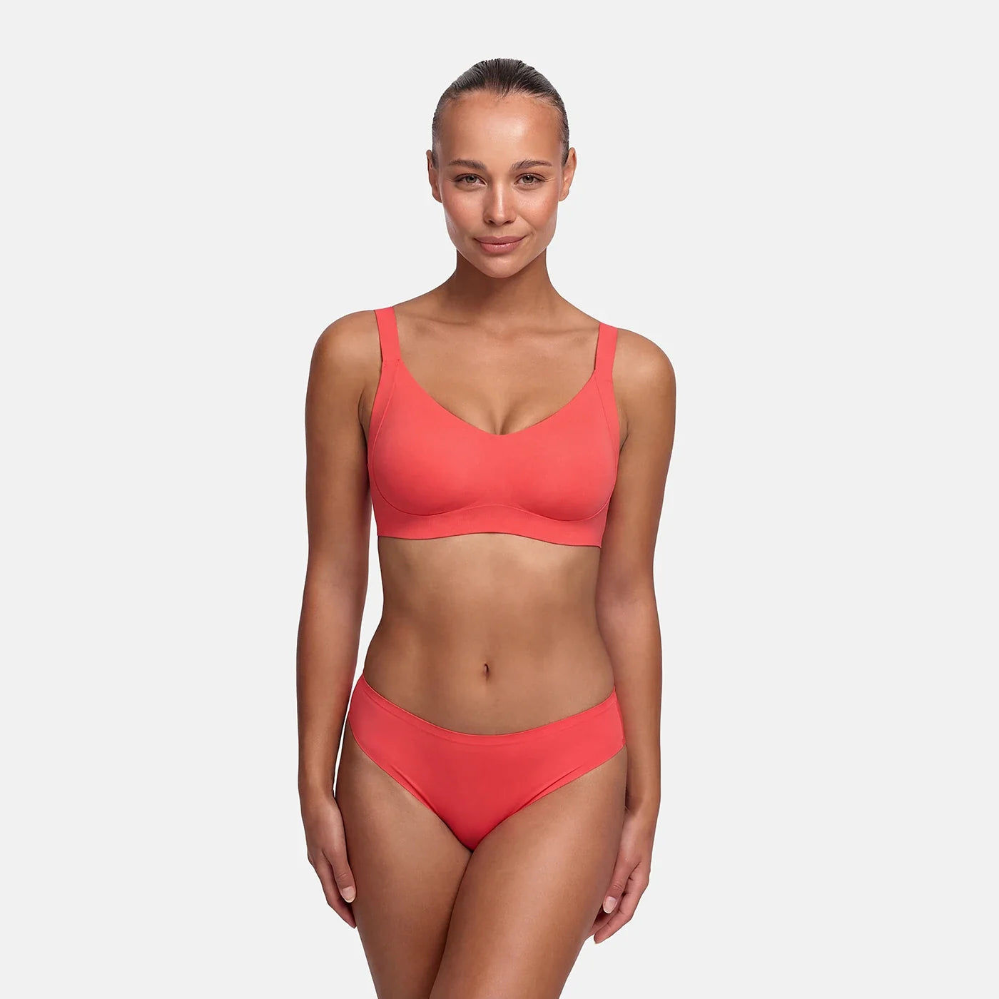 Naadloze push-up bh zonder beugel