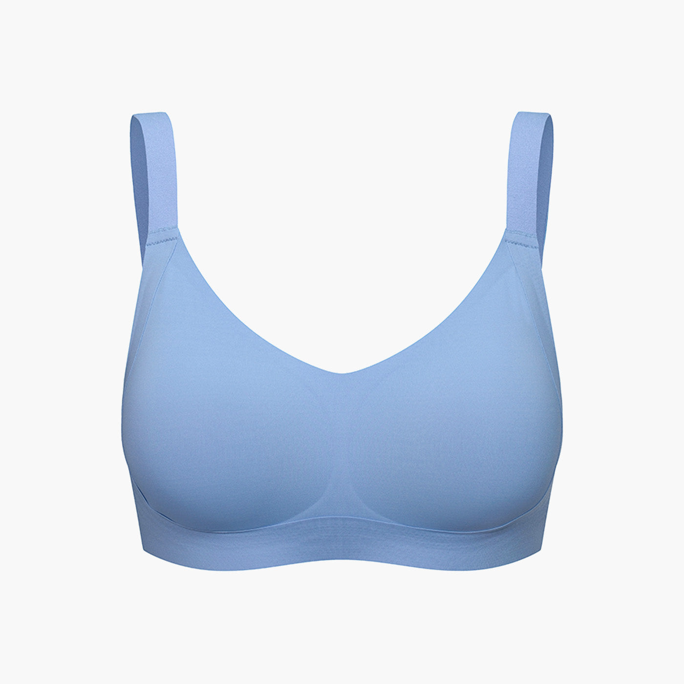 Naadloze push-up bh zonder beugel