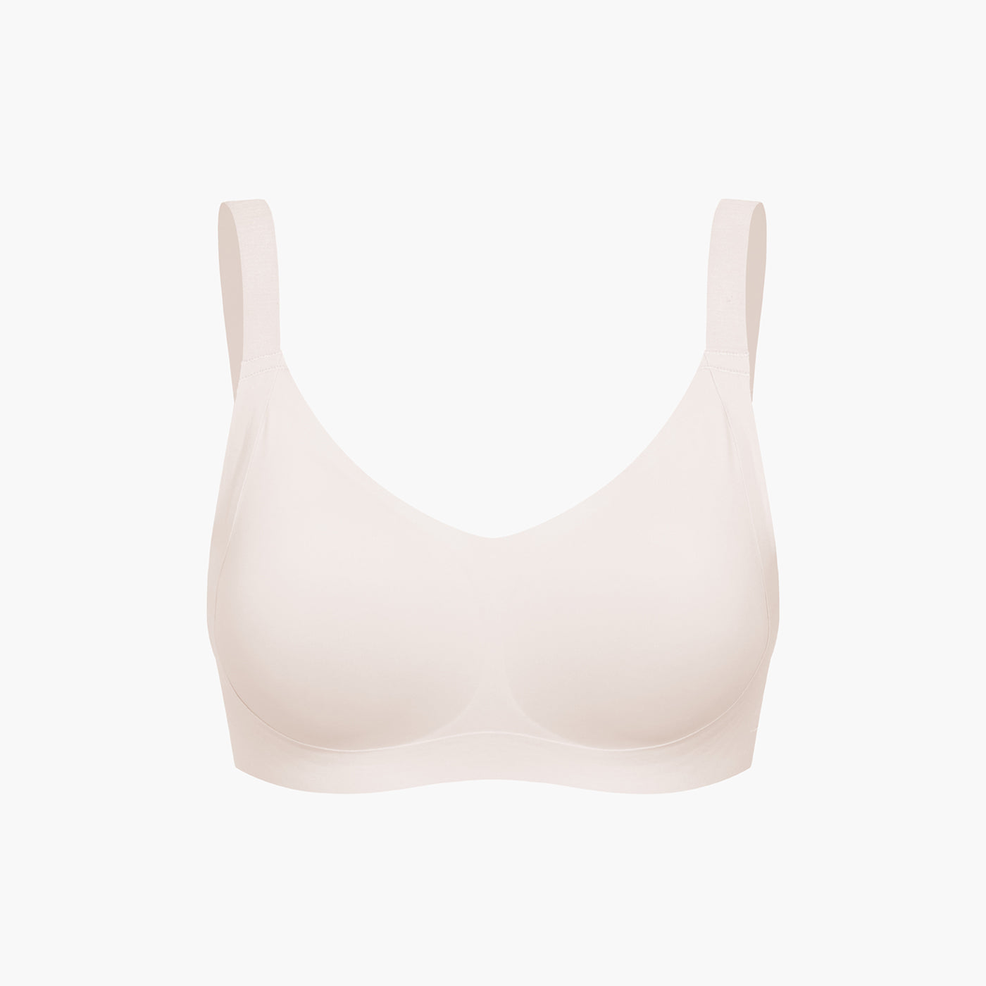 Naadloze push-up bh zonder beugel