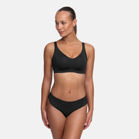Naadloze push-up bh zonder beugel