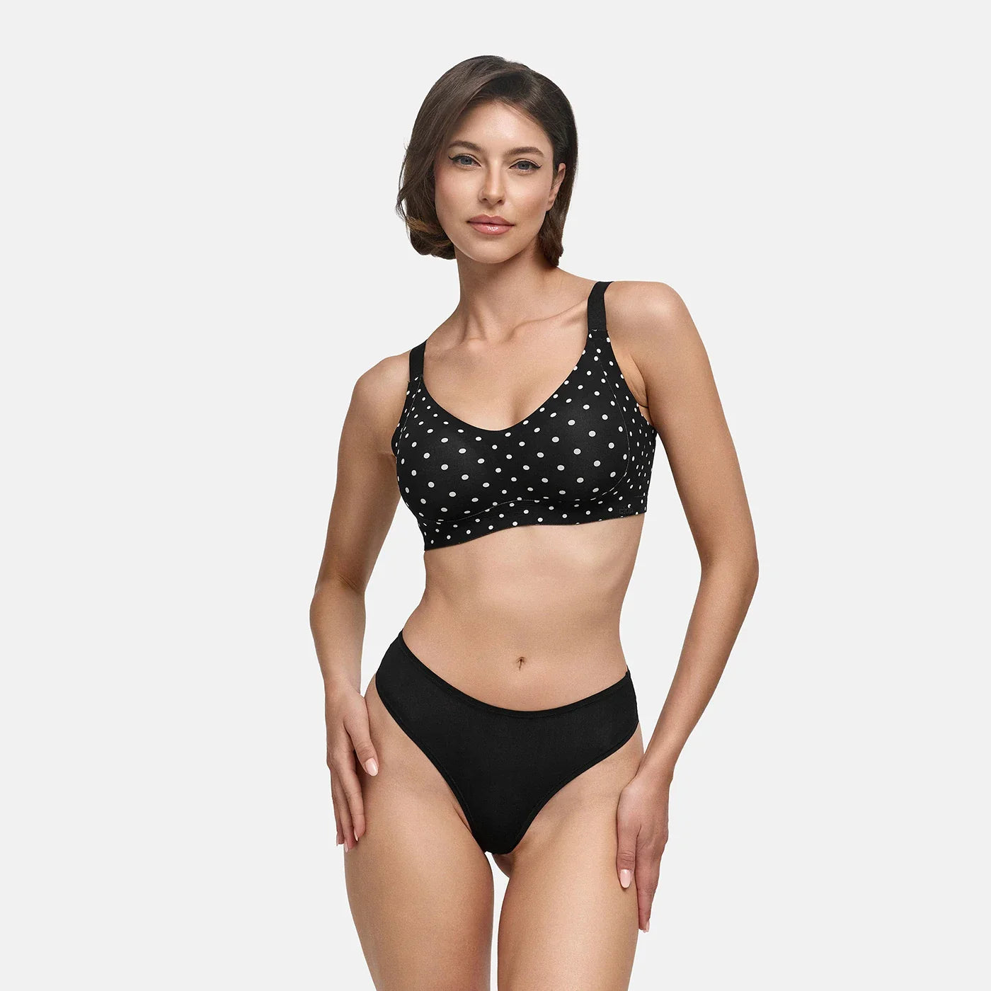 Naadloze push-up bh zonder beugel