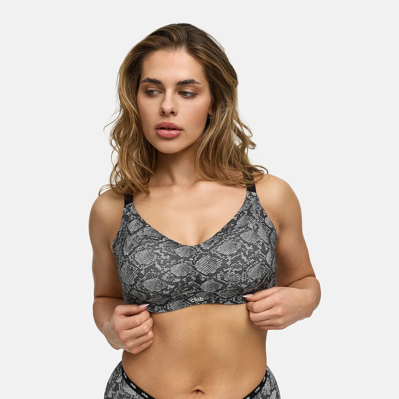 Naadloze push-up bh zonder beugel