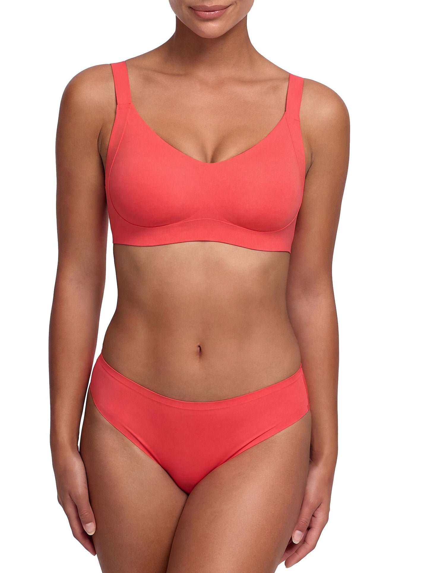 Naadloze push-up bh zonder beugel