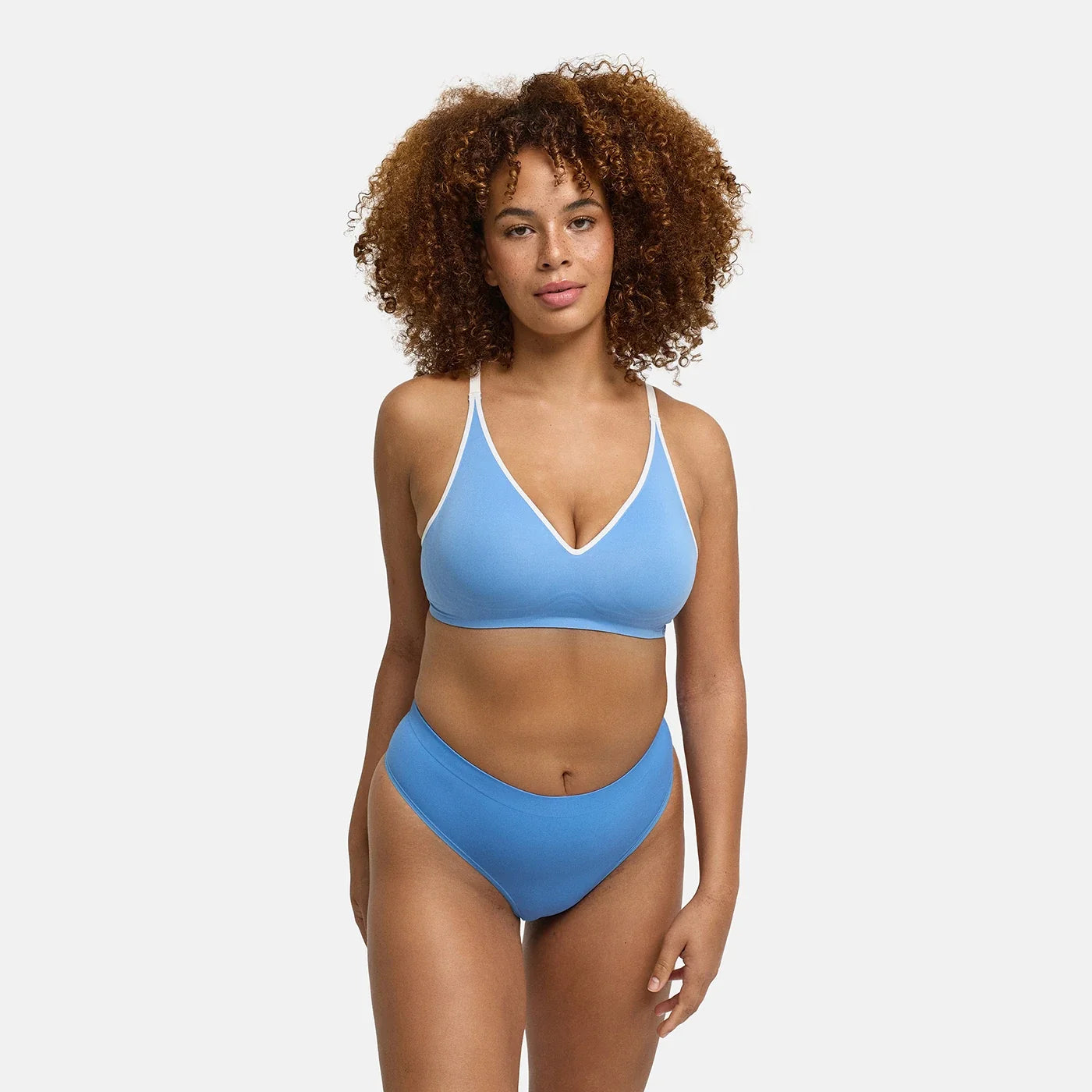 Push-up bh zonder beugel met gevoerde cups