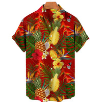 Hawaii overhemd met tropische print – Mateo
