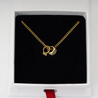 Mini Belofte Ring Ketting
