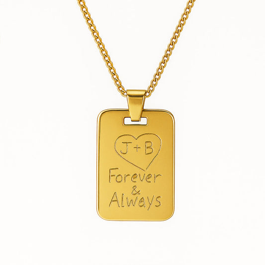 Ketting met Hanger in Eigen Handschrift