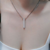 Zuilketting met Gravering